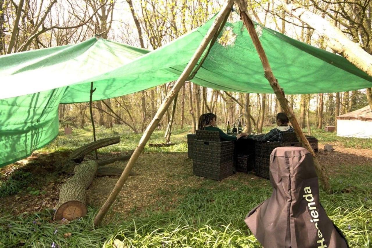 Magical Forest Yurt Sturry Exterior photo