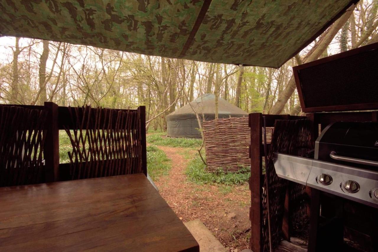 Magical Forest Yurt Sturry Exterior photo